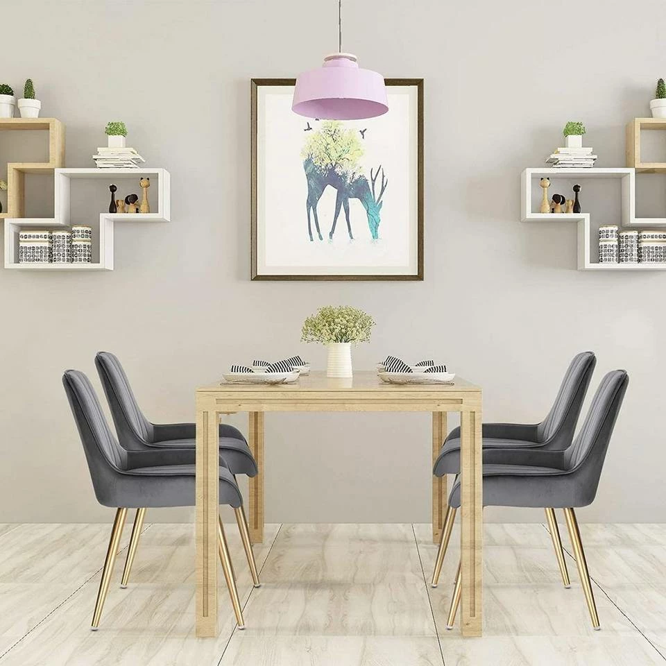 EUGAD Esszimmerstuhl (2 Stück), Küchenstuhl Wohnzimmerstuhl Sitzfläche aus Samt mit Metallbeine,Stuhl für Esszimmer Wohnzimmer Küche, Hellgrau Bordeaux, Dunkelgrau, Dunkelgrün, Rosa 20 EUGAD Esszimmerstuhl (2 Stück), Küchenstuhl Wohnzimmerstuhl Sitzfläche aus Samt mit Metallbeine,Stuhl für Esszimmer Wohnzimmer Küche, Hellgrau Bordeaux, Dunkelgrau, Dunkelgrün, Rosa – Bild 18