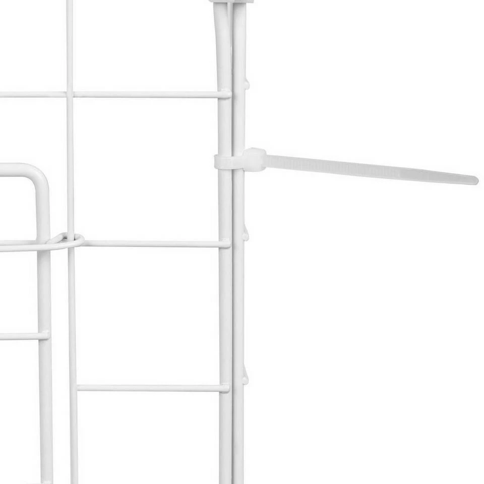 EUGAD Freigehege, Freigehege Kaninchen mit Stauraum Hasen Meerschweinchen Welpenauslauf Laufgitter mit Tür&Treppe DIY Schwarz 48 Platten (35x35cm/Platte) 110x 75 x 110 cm 12 EUGAD Freigehege, Freigehege Kaninchen mit Stauraum Hasen Meerschweinchen Welpenauslauf Laufgitter mit Tür&Treppe DIY Schwarz 48 Platten (35x35cm/Platte) 110x 75 x 110 cm – Bild 10