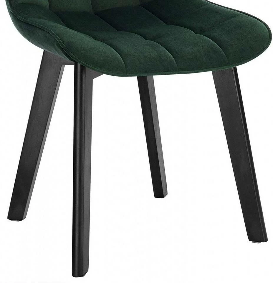 EUGAD Esszimmerstuhl (6 Stück), Wohnzimmerstuhl mit Rückenlehne, Polsterstuhl Küchenstuhl Weich Samt und Holz für ESS- und Wohnzimmer Schwarz Dunkelgrau, Dunkelgrün, Rosa 37 EUGAD Esszimmerstuhl (6 Stück), Wohnzimmerstuhl mit Rückenlehne, Polsterstuhl Küchenstuhl Weich Samt und Holz für ESS- und Wohnzimmer Schwarz Dunkelgrau, Dunkelgrün, Rosa – Bild 36