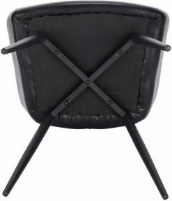 EUGAD Esszimmerstuhl, 4er-Set Esszimmerstuhl aus Kunstleder Metallbeine Dunkelbraun Schwarz -EUGAD Verkäufe 5ae37c99 a354 53a9 a1d2 d7baf66e8902