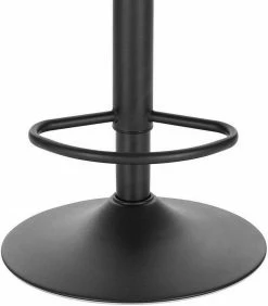 EUGAD Barhocker (Set, 2 St), 2er-Set mit Rückenlehne, Barstühle Höhenverstellbar und 360° Drehbar, Zeitgenössisch für Esszimmer, Bar Grau Schwarz -EUGAD Verkäufe 5affb503 372c 5698 835c 44d9f33b1e78