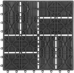 EUGAD WPC-Fliesen, 22 Stück WPC Terrassenfliesen Klickfliesen 30x30cm Coffee Anthrazit, Dunkelgrau, Hellgrau -EUGAD Verkäufe 5d5dec80 8272 553c aa28 221a06a6c14e