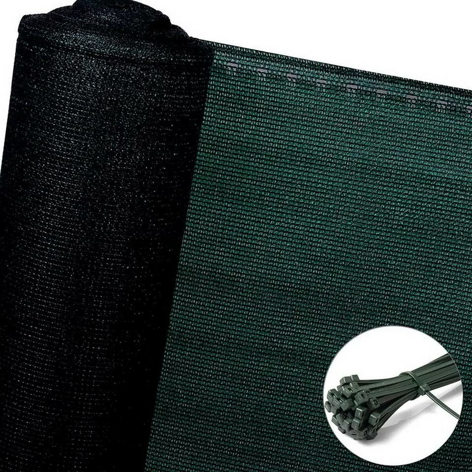 EUGAD Blende, Schattiernetz Zaunblende HDPE Windschutz Grün 100 x 1000 cm 24 EUGAD Blende, Schattiernetz Zaunblende HDPE Windschutz Grün 100 x 1000 cm – Bild 23