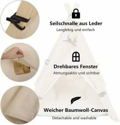 EUGAD Tierhaus, Tipi Hundezelt Katzenzelt 45x55x45cm Kätzchen Chihuahua Havaneser Kaninchen mit Kissen abnehmbar waschbar faltbar Weiß -EUGAD Verkäufe 5ef09ef4 ec88 5f6e b205 8ddc6ca594ae