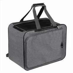 EUGAD Tiertransporttasche bis 8,00 kg, Katzenrucksack & Katzentragetasche Hunderucksack Hundetragetasche Haustiertasche Faltbare Transporttasche Reisetasche Traglast Oxford Dunkelgrau 45x25x35cm -EUGAD Verkäufe 615413e1 8a49 4f93 a0d8 2f3cb8ba0e1f