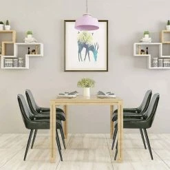 EUGAD Esszimmerstuhl, 2 Stücke Esszimmerstuhl Küchenstuhl Kunstleder Braun, Dunkelbraun, Dunkelgrün, Grau, Schwarz 66 EUGAD Esszimmerstuhl, 2 Stücke Esszimmerstuhl Küchenstuhl Kunstleder Braun, Dunkelbraun, Dunkelgrün, Grau, Schwarz -EUGAD Verkäufe 61f5ed85 329e 59ec 9d5d fd2a9569f77f