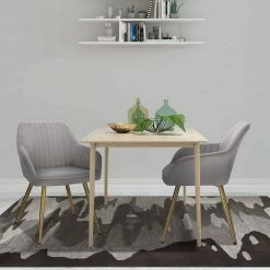 EUGAD Esszimmerstuhl, stühle 2er-Set,Samt,mit goldener Metallbeinen Blau, Bordeaux, Dunkelgrau, Dunkelgrün, Hellgrau, Rosa, Schwarz -EUGAD Verkäufe 6226c4ec c34b 5f36 b2ab a392f018834f