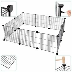 EUGAD Freigehege, Freigehege DIY Laufstall Kleintiere 109x74x39cm -EUGAD Verkäufe 6455b8c1 41ed 5403 8580 1735209583ce