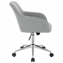 EUGAD Schreibtischstuhl, Bürostuhl Bürohocker Rollhocker aus Leinen Hellgrau Duneklgrau 19 EUGAD Schreibtischstuhl, Bürostuhl Bürohocker Rollhocker aus Leinen Hellgrau Duneklgrau -EUGAD Verkäufe 664a09b2 c105 53f7 bcba 389098d57cdf