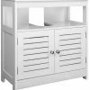 EUGAD Waschbeckenunterschrank Badezimmerschrank Unterschrank Waschtisch Badschrank mit 2 Türen mit Ablage 60x30x60 cm Weiß -EUGAD Verkäufe 667962e8 35c1 5c98 aa8b 4f8253bf7c3f
