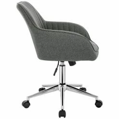 EUGAD Schreibtischstuhl, Bürostuhl Bürohocker Rollhocker aus Leinen Hellgrau Duneklgrau 26 EUGAD Schreibtischstuhl, Bürostuhl Bürohocker Rollhocker aus Leinen Hellgrau Duneklgrau -EUGAD Verkäufe 67bf7761 c6fd 560e 9530 0a799ee2bb78