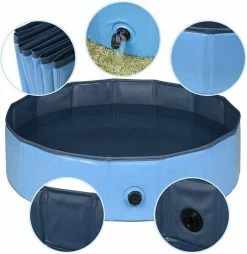EUGAD Planschbecken, Hundepool Swimmingpool für Hunde Katzen blau -EUGAD Verkäufe 6812be04 5dfc 583c b716 e2dcc2df0e96
