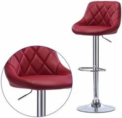 EUGAD Barhocker, 2er-Set Barstühle, höhenverstellbar, 360°drehbar Weiß Bordeaux, Cremeweiß, Grau, Khaki, Rot, Schwarz, Weiß 84 EUGAD Barhocker, 2er-Set Barstühle, höhenverstellbar, 360°drehbar Weiß Bordeaux, Cremeweiß, Grau, Khaki, Rot, Schwarz, Weiß -EUGAD Verkäufe 68d2874d 209b 5db7 828f 588f81efd13b