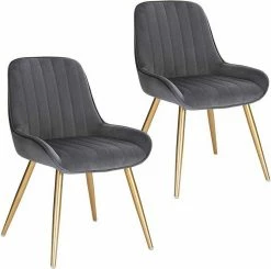 EUGAD Esszimmerstuhl (2 Stück), Küchenstuhl Wohnzimmerstuhl Sitzfläche aus Samt mit Metallbeine,Stuhl für Esszimmer Wohnzimmer Küche, Hellgrau Bordeaux, Dunkelgrau, Dunkelgrün, Rosa 51 EUGAD Esszimmerstuhl (2 Stück), Küchenstuhl Wohnzimmerstuhl Sitzfläche aus Samt mit Metallbeine,Stuhl für Esszimmer Wohnzimmer Küche, Hellgrau Bordeaux, Dunkelgrau, Dunkelgrün, Rosa -EUGAD Verkäufe 6a12e065 457c 423e b57f 358d9cbe4b19