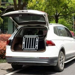 EUGAD Tierreisebox, Hundetransportbox Alu Hundebox Reisebox Autobox für kleine/mittlere Hunde Französische Bulldogge Beagle Terriers Dackel Shiba Inu 69 x 54 x 50 cm L Schwarz 10 EUGAD Tierreisebox, Hundetransportbox Alu Hundebox Reisebox Autobox für kleine/mittlere Hunde Französische Bulldogge Beagle Terriers Dackel Shiba Inu 69 x 54 x 50 cm L Schwarz -EUGAD Verkäufe 6cf6ced0 104e 53c6 9349 294c55e9bab9