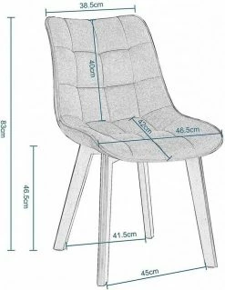 EUGAD Esszimmerstuhl (6 Stück), Wohnzimmerstuhl mit Rückenlehne, Polsterstuhl Küchenstuhl Weich Samt und Holz für ESS- und Wohnzimmer Schwarz Dunkelgrau, Dunkelgrün, Rosa 39 EUGAD Esszimmerstuhl (6 Stück), Wohnzimmerstuhl mit Rückenlehne, Polsterstuhl Küchenstuhl Weich Samt und Holz für ESS- und Wohnzimmer Schwarz Dunkelgrau, Dunkelgrün, Rosa -EUGAD Verkäufe 6d5a8066 9bad 5aac bbd8 5d3199bdb35e