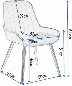 EUGAD Esszimmerstuhl (2 Stück), Küchenstuhl Wohnzimmerstuhl Sitzfläche aus Samt mit Metallbeine,Stuhl für Esszimmer Wohnzimmer Küche, Hellgrau Bordeaux, Dunkelgrau, Dunkelgrün, Rosa 38 EUGAD Esszimmerstuhl (2 Stück), Küchenstuhl Wohnzimmerstuhl Sitzfläche aus Samt mit Metallbeine,Stuhl für Esszimmer Wohnzimmer Küche, Hellgrau Bordeaux, Dunkelgrau, Dunkelgrün, Rosa -EUGAD Verkäufe 6d5f27c7 19b0 5089 8578 cd722781acbb
