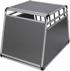 EUGAD Tiertransportbox, Hundetransportbox Alu Hundebox Reisebox Autobox für Husky Samojede Weimaraner Labrador Golden Retriever 90 x 65 x 69 cm XXL Schwarz Grau 23 EUGAD Tiertransportbox, Hundetransportbox Alu Hundebox Reisebox Autobox für Husky Samojede Weimaraner Labrador Golden Retriever 90 x 65 x 69 cm XXL Schwarz Grau -EUGAD Verkäufe 6df099e4 5d30 4af7 8f43 71e8bdb32202