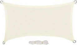 EUGAD Sonnensegel »0207ZYF«, Sonnenschutz 200g/m² HDPE Wetterschutz Creme -EUGAD Verkäufe 7249b861 a2d3 432d 8580 4721566d64ea