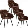 EUGAD Esszimmerstuhl, 4er-Set Esszimmerstuhl aus Kunstleder Metallbeine Dunkelbraun Schwarz 2 EUGAD Esszimmerstuhl, 4er-Set Esszimmerstuhl aus Kunstleder Metallbeine Dunkelbraun Schwarz -EUGAD Verkäufe 72974d4a 6e8c 5d72 9918 38a3c6efe3e4