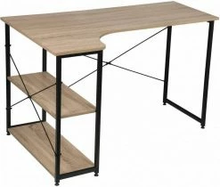 EUGAD Schreibtisch, Computertisch Büromöbel Couchtisch mit Ablage Holz Stahl Schwarz+Beigebraun Industrie-design 19 EUGAD Schreibtisch, Computertisch Büromöbel Couchtisch mit Ablage Holz Stahl Schwarz+Beigebraun Industrie-design -EUGAD Verkäufe 7474bcb0 1371 5ba0 a1f8 3519f38acb6e