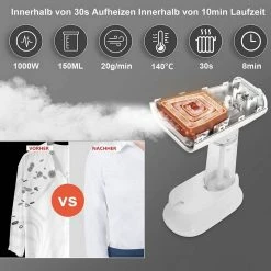 EUGAD Dampfbürste, Dampfglätter Reisebügeleisen Dampfbügeleisen Steamer Kleidung Handbügeleisen mit Dampfbürste 150 ml 1000 W für Haushalt Urlaub Dienstreise 10 EUGAD Dampfbürste, Dampfglätter Reisebügeleisen Dampfbügeleisen Steamer Kleidung Handbügeleisen mit Dampfbürste 150 ml 1000 W für Haushalt Urlaub Dienstreise -EUGAD Verkäufe 779c57eb 7e6f 48b3 8660 3e4021f1a1fc