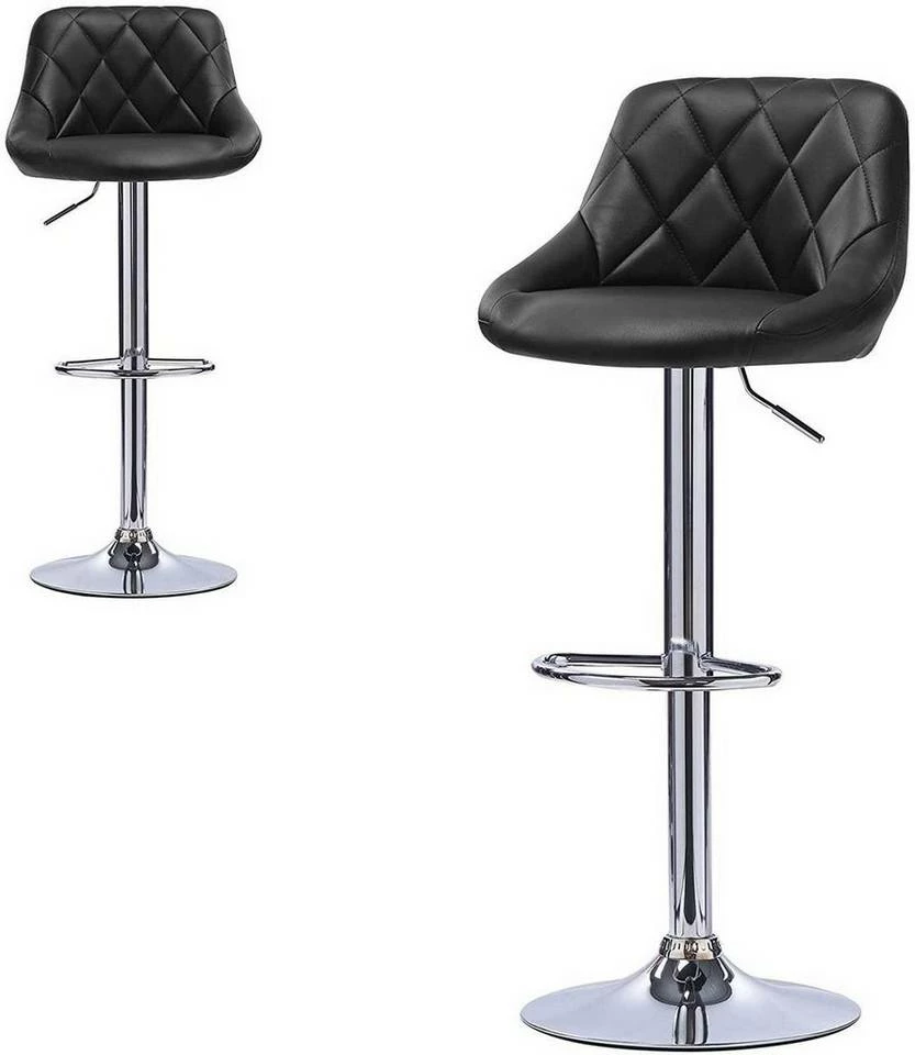 EUGAD Barhocker, 2er-Set Barstühle, höhenverstellbar, 360°drehbar Weiß Bordeaux, Cremeweiß, Grau, Khaki, Rot, Schwarz, Weiß 33 EUGAD Barhocker, 2er-Set Barstühle, höhenverstellbar, 360°drehbar Weiß Bordeaux, Cremeweiß, Grau, Khaki, Rot, Schwarz, Weiß – Bild 31