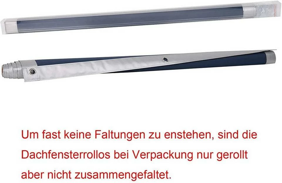 Fensterfolie, EUGAD, Thermo Rollo Dachfenster ohne Bohren Sonnenschutz Beige, Blau, Grau 18 Fensterfolie, EUGAD, Thermo Rollo Dachfenster ohne Bohren Sonnenschutz Beige, Blau, Grau – Bild 18
