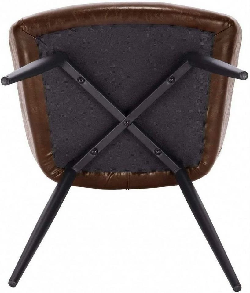 EUGAD Esszimmerstuhl, 6er-Set Esszimmerstuhl aus Kunstleder Metallbeine Schwarz Dunkelbraun 16 EUGAD Esszimmerstuhl, 6er-Set Esszimmerstuhl aus Kunstleder Metallbeine Schwarz Dunkelbraun – Bild 14