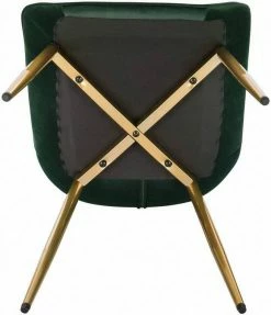 EUGAD Esszimmerstuhl, 6er-Set Küchenstühle Wohnzimmerstuhl mit Rückenlehne, Samt Sitzfläche, Gold Beine Schwarz Dunkelgrün, Grau, Rosa -EUGAD Verkäufe 7e85e520 0692 546c 823c a112dc91f108