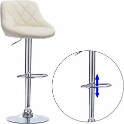 EUGAD Barhocker, 2er-Set Barstühle, höhenverstellbar, 360°drehbar Weiß Bordeaux, Cremeweiß, Grau, Khaki, Rot, Schwarz, Weiß 61 EUGAD Barhocker, 2er-Set Barstühle, höhenverstellbar, 360°drehbar Weiß Bordeaux, Cremeweiß, Grau, Khaki, Rot, Schwarz, Weiß -EUGAD Verkäufe 803387d9 6535 50f6 9eed 755d775c35de