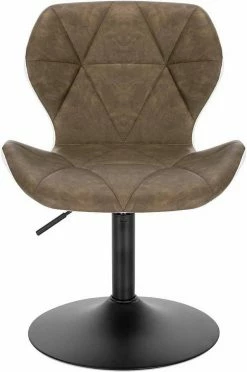 EUGAD Barhocker (2 St), niedriger Barhocker 360° Drehstuhl mit Rückenlehne 120kg belastbar Stuhl höhenverstellbar Kunstleder Sitzhöhe 40-54cm Dunkelbraun Weiß Anthrazit+Wei&szlig;, Dunkelbraun+Wei&szlig; -EUGAD Verkäufe 8071ddf1 ec48 49bf b77e 1ee37bcd185d