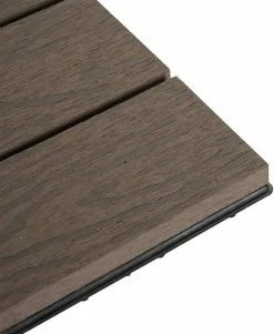 EUGAD WPC-Fliesen, WPC Fliesen Klickfliesen in Holzoptik 22 Stücke für 2m² Hellgrau Anthrazit, Braun, Coffee -EUGAD Verkäufe 830bf144 09e9 5b34 b7d9 3039033bde99