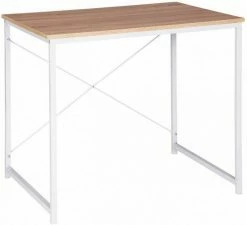 EUGAD Schreibtisch, Computertisch Esstisch Holz Stahl 80x60x70 cm Holz Vintage+schwarz Hell Eiche+schwarz, Hell Eiche+weiß, Marmor+schwarz -EUGAD Verkäufe 85253e4b 40e9 504a ae9d 90f1ba2a297b