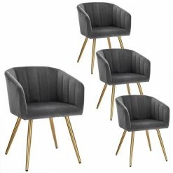 EUGAD Esszimmerstuhl (4 Stück), 4er-Set Esszimmerstuhl Polsterstuhl aus Samt Dunkelgrün Dunkelgrau, Dunkelgrün, Rosa, Schwarz 65 EUGAD Esszimmerstuhl (4 Stück), 4er-Set Esszimmerstuhl Polsterstuhl aus Samt Dunkelgrün Dunkelgrau, Dunkelgrün, Rosa, Schwarz -EUGAD Verkäufe 862eaffa 787b 4731 ba35 803cfec1d2bd