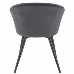 EUGAD Esszimmerstuhl, mit Armlehne, Retro Design, Samt, Metall Dunkelgrau Hellgrau, Schwarz 26 EUGAD Esszimmerstuhl, mit Armlehne, Retro Design, Samt, Metall Dunkelgrau Hellgrau, Schwarz -EUGAD Verkäufe 86680b87 2345 57b5 a5c0 f96076c4278e