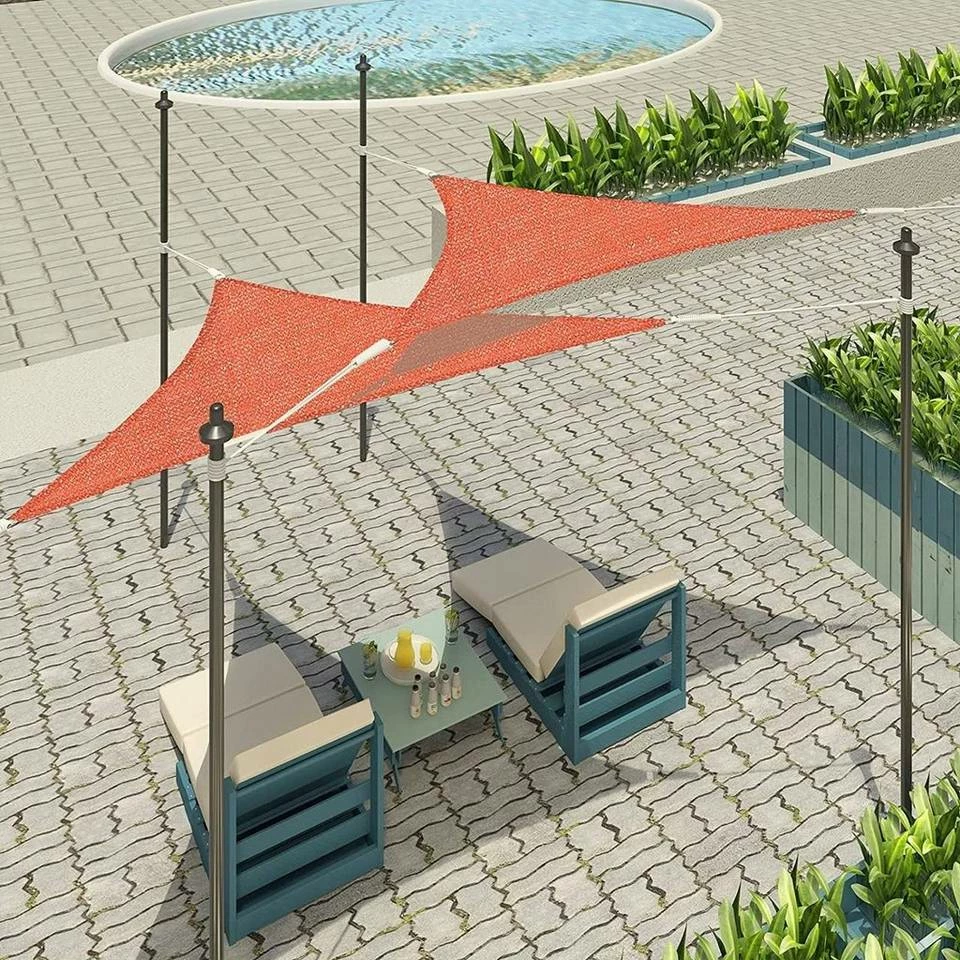 EUGAD Sonnensegel »Z-SSS1188ter21«, Sonnenschutz wasserabweisend HDPE Terrakotta 250 x 350 x 250 cm 7 EUGAD Sonnensegel »Z-SSS1188ter21«, Sonnenschutz wasserabweisend HDPE Terrakotta 250 x 350 x 250 cm – Bild 5