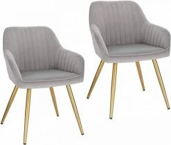 EUGAD Esszimmerstuhl, stühle 2er-Set,Samt,mit goldener Metallbeinen Blau, Bordeaux, Dunkelgrau, Dunkelgrün, Hellgrau, Rosa, Schwarz -EUGAD Verkäufe 875ffe3f b307 53d0 b1b3 910838cb1d8b