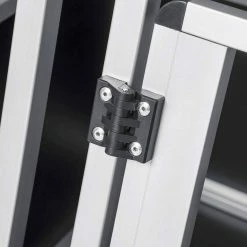 EUGAD Tierreisebox, Hundetransportbox Alu Hundebox Autobox Reisebox für mittlere Hund Border Collie Englische Bulldogge Shetland Sheepdog Standard Schnauzer Englischer Springer Spaniel 75x55x66 cm -EUGAD Verkäufe 87cf3b70 1e40 5ac3 b297 2240db647ff4