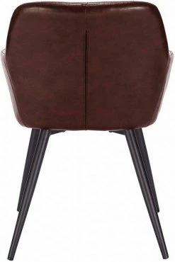 EUGAD Esszimmerstuhl, 4er-Set Esszimmerstuhl aus Kunstleder Metallbeine Dunkelbraun Schwarz -EUGAD Verkäufe 88e3967e 7bd5 5fc2 bf51 bf416fdcfc90