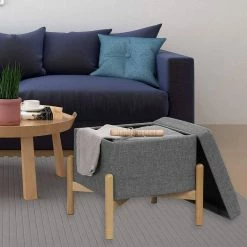 EUGAD Sitzhocker, Polsterhocker Sitztruhe bis 150kg belastbar, mit Stauraum, Deckel Abnehmbar Holzbeine Dunkelgrau Hellgrau 20 EUGAD Sitzhocker, Polsterhocker Sitztruhe bis 150kg belastbar, mit Stauraum, Deckel Abnehmbar Holzbeine Dunkelgrau Hellgrau -EUGAD Verkäufe 89e03551 9949 586b 8a16 d8ad8ec27bd1