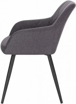 EUGAD Esszimmerstuhl, Polsterstuhl Leinen,mit Armlehnen Metallbeinen Dunkelgrau, Hellgrau 21 EUGAD Esszimmerstuhl, Polsterstuhl Leinen,mit Armlehnen Metallbeinen Dunkelgrau, Hellgrau -EUGAD Verkäufe 8a6d526a 18d5 5270 b30f 4e7ed871cddd