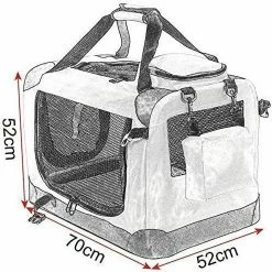 EUGAD Tiertransporttasche, Hundebox faltbar Hundetransportbox Blau -EUGAD Verkäufe 8c1aa99b d0e1 4b11 8e9a 7b5fc2b3f07d