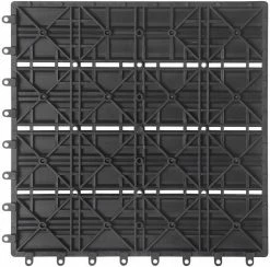 EUGAD WPC-Fliesen, 22 Stück WPC Terrassenfliesen 30x30cm Holzstruktur Coffee Anthrazit, Dunkelgrau, Hellgrau -EUGAD Verkäufe 8d005599 67e9 5555 a238 b1bfe9c23ad0