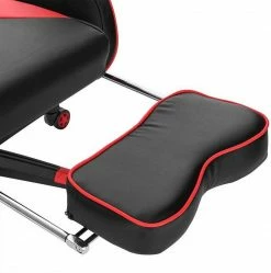 EUGAD Gaming-Stuhl (1 Stück), Racing Stuhl mit Fußstütze Racing Stuhl Drehstuhl Bürostuhl Schreibtischstuhl PC Stuhl mit Wippfunktion Höhenverstellbar Kunstleder Rot Grau, Weiß -EUGAD Verkäufe 8e69f329 0d02 5f35 a199 e071d5b01ade