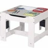 EUGAD Sitzgruppe, Kindersitzgruppe 1 Kindertisch und 2 Stühle mit Stauraum Maltisch graue Tischplatte abnehmbar -EUGAD Verkäufe 9466b9e1 23ac 53fd 95d3 dbddce031c4b