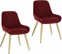 EUGAD Esszimmerstuhl (2 Stück), Küchenstuhl Wohnzimmerstuhl Sitzfläche aus Samt mit Metallbeine,Stuhl für Esszimmer Wohnzimmer Küche, Hellgrau Bordeaux, Dunkelgrau, Dunkelgrün, Rosa 44 EUGAD Esszimmerstuhl (2 Stück), Küchenstuhl Wohnzimmerstuhl Sitzfläche aus Samt mit Metallbeine,Stuhl für Esszimmer Wohnzimmer Küche, Hellgrau Bordeaux, Dunkelgrau, Dunkelgrün, Rosa -EUGAD Verkäufe 947bb1cb 94af 40e0 ad95 8453a8f7f995
