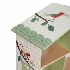 EUGAD Bücherregal, 1-tlg., Kinderregal Aufbewahrungsregal mit 5 Fächern, Zoomotive Spielzeug-Organizer für Kinderzimmer -EUGAD Verkäufe 947cc556 699b 4d89 be3d 61ab63a1c5c8