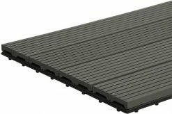 EUGAD WPC-Fliesen, WPC Fliesen Klickfliesen in Holzoptik 12 Stücke für 2m² Coffee Anthrazit, Grau, Hellgrau, Braun -EUGAD Verkäufe 94cdc777 7fad 5302 9e16 6954506ba8df