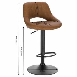 EUGAD Barhocker, 4er-Set Tresenhocker aus Kunstleder Gestell aus Stahl Dunkelbraun Anthrazit, Grau -EUGAD Verkäufe 956cf98b e9bd 58e5 b6e4 8d48dada6fe3